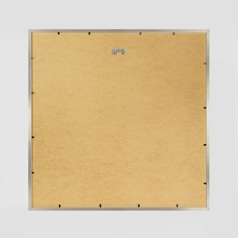 Srebrna ramka na zdjęcia LUX S w rozmiarze 50x50 cm