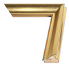 Rama do obrazów, zdjęć oraz plakatów na wymiar LUCA #3076. Klasyczna, drewniana oprawa - sima, kolor złoty