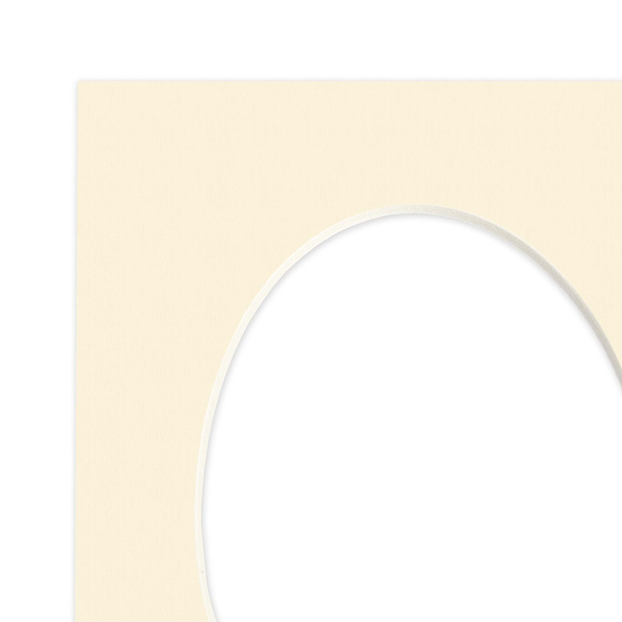 Passe partout 10x15 (6x9) OWAL BEŻOWE BISQUIT - LUCA Q5203