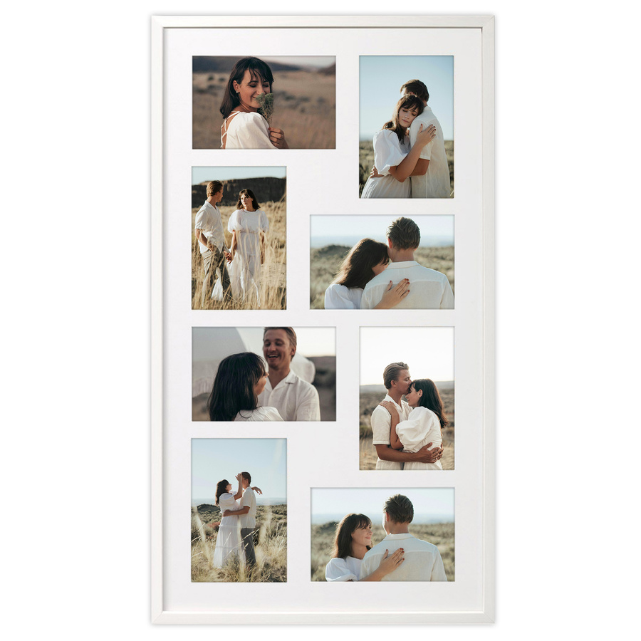 Foto galeria na 8 zdjęć White 33x60 10x15