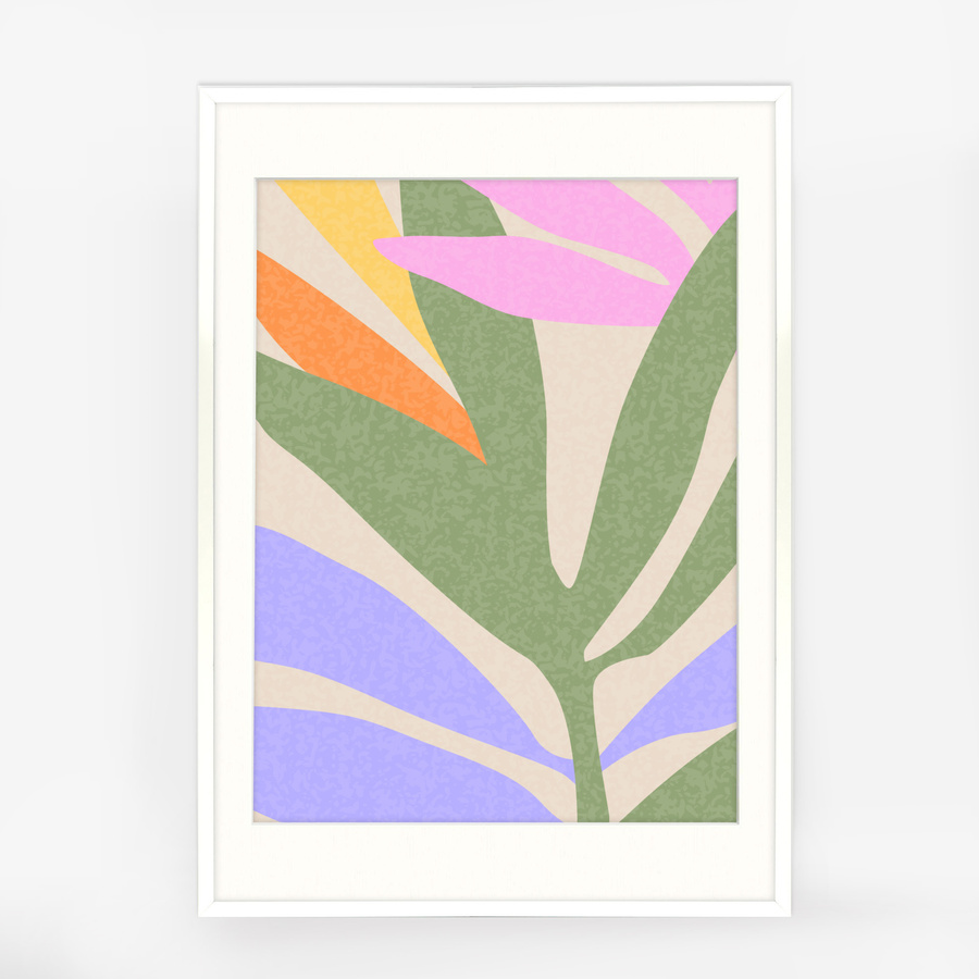 Ramka z passe partout na zdjęcia w rozmiarze 70x100 cm z okienkiem passe partout 60x80 cm