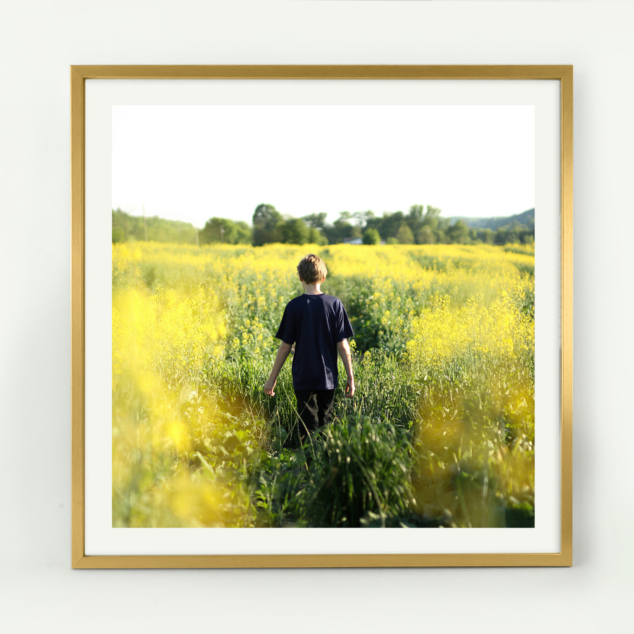 Biała ramka na zdjęcia w rozmiarze 30x30 cm