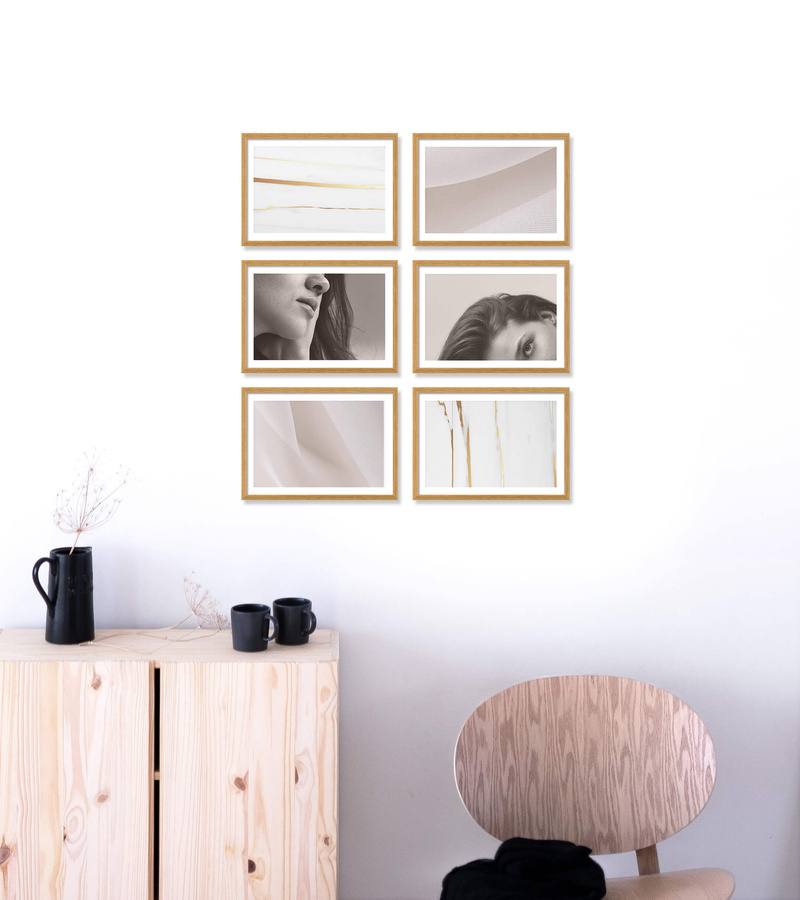 Zestaw ramek PINIA 00 GF0020 - galeria ramek na 6 zdjęć