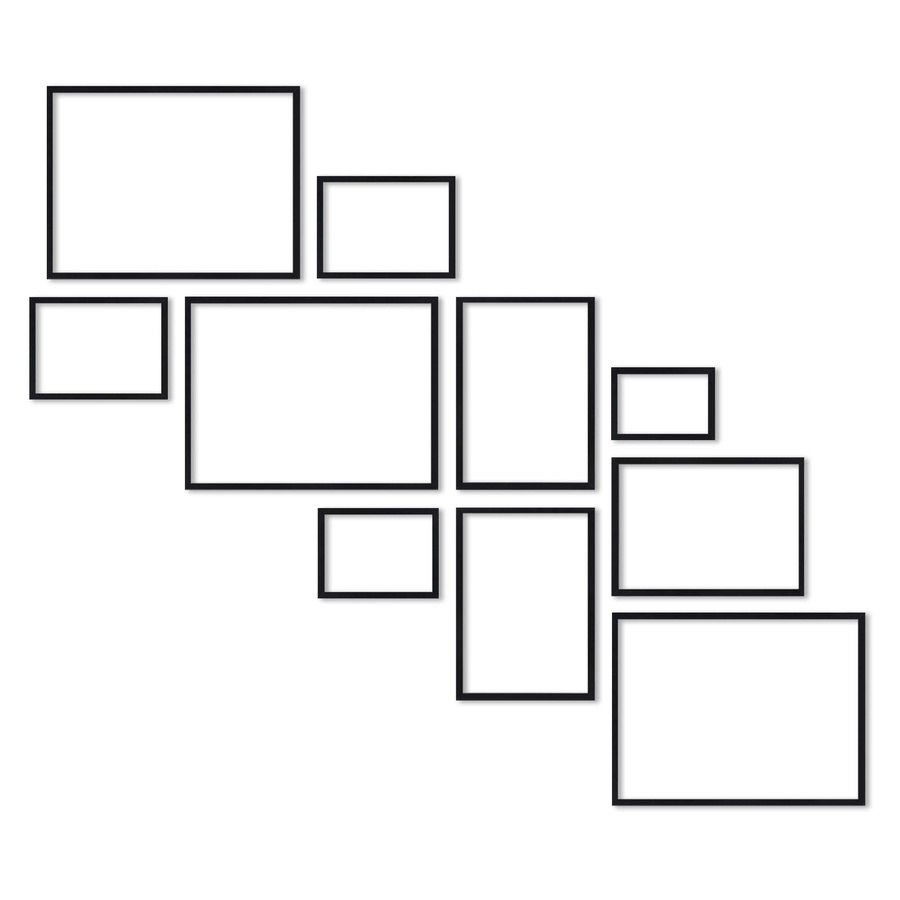 Zestaw ramek PINIA 2 GF0033 L - galeria ramek na 10 zdjęć