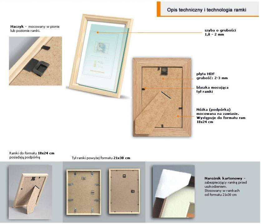 Ramka do dyplomów A4 SUR I