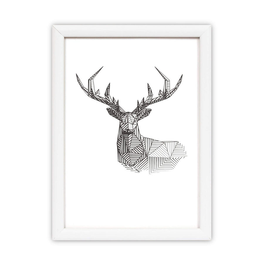 Zestaw białych ramek galeria HIT 01 GF0008