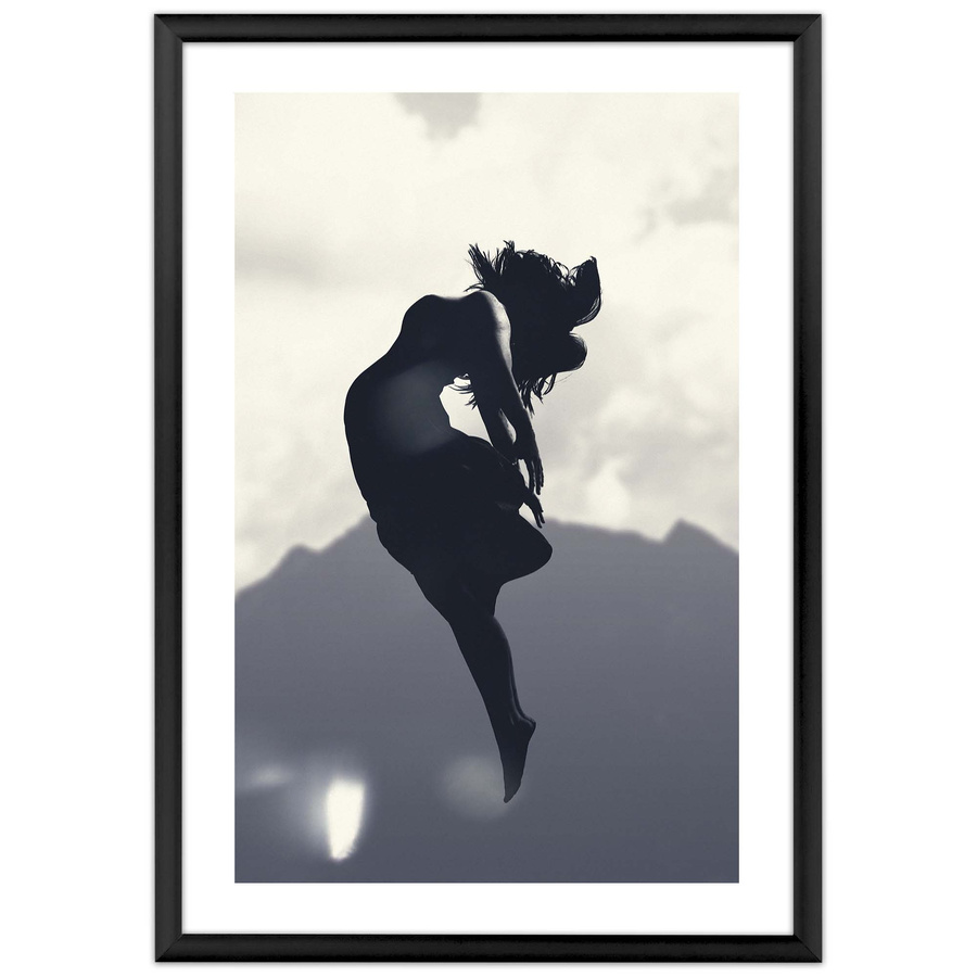 Ramka aluminiowa ROYALL 2 Czarna 21x30 cm