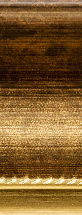 Rama do obrazów, zdjęć oraz plakatów na wymiar LUCA #3092. Klasyczna, drewniana oprawa - holkiel wysoki, kolor złoty