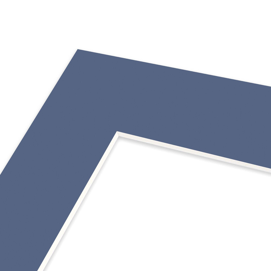 Passe partout 18x24 (13x18) NIEBIESKIE BLUE - LUCA Q5402