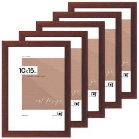 Zestaw ramek drewnianych PINIA 2975 PAK 5 szt. - kolor brązowy