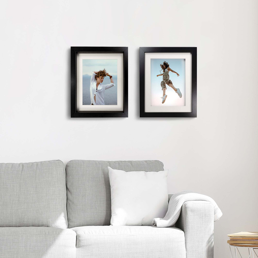 Ramka przestrzenna EXPO 3D MAX Czarna 60x80 cm (50x70cm)