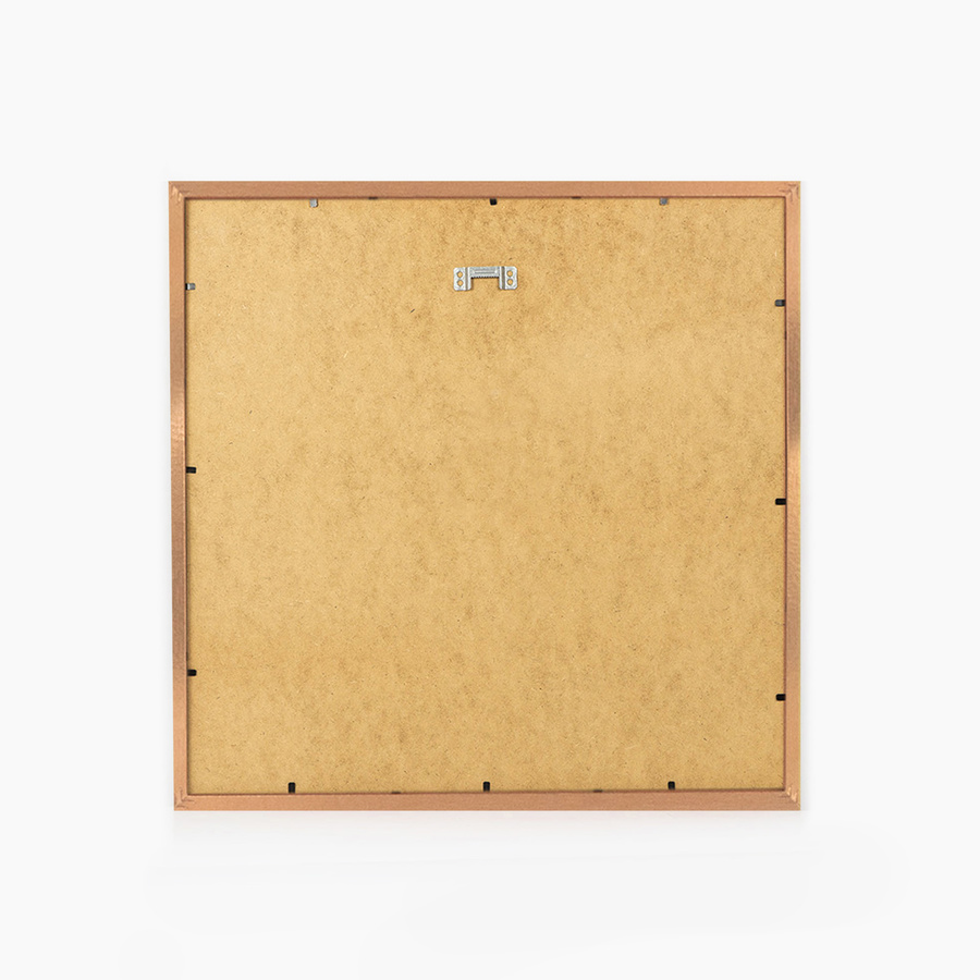 Miedziana ramka na zdjęcia LUX M w rozmiarze 40x40 cm