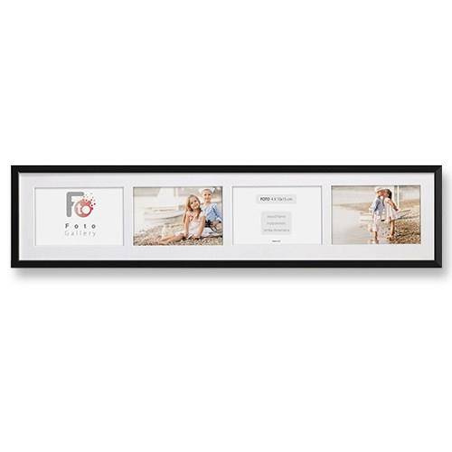 Ramka drewniana galeria passe-partout Black 15x68 - kolor czarny