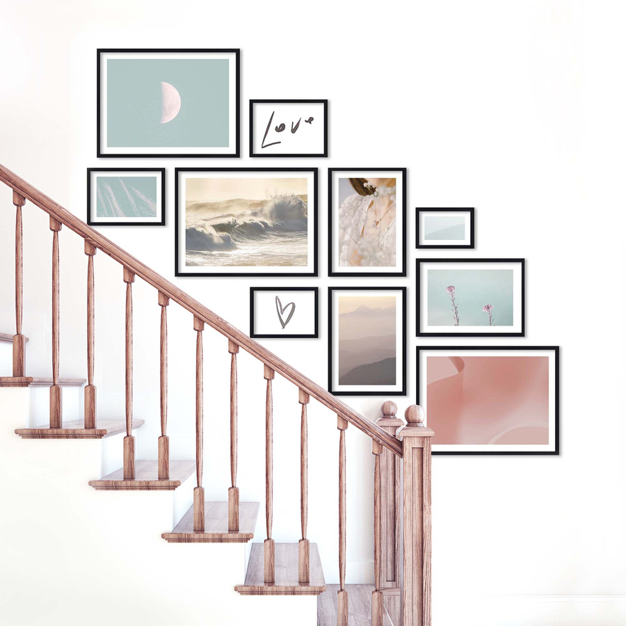 Zestaw ramek PINIA 2 GF0033 L - galeria ramek na 10 zdjęć