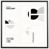 Foto galeria 50x50 cm na 9 zdjęć o wymiarach 10x15 cm 15x21 cm 10x10 cm kolor czarny