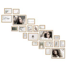 Zestaw ramek  PINIA 00 GF0035 L- galeria ramek na 21 zdjęć