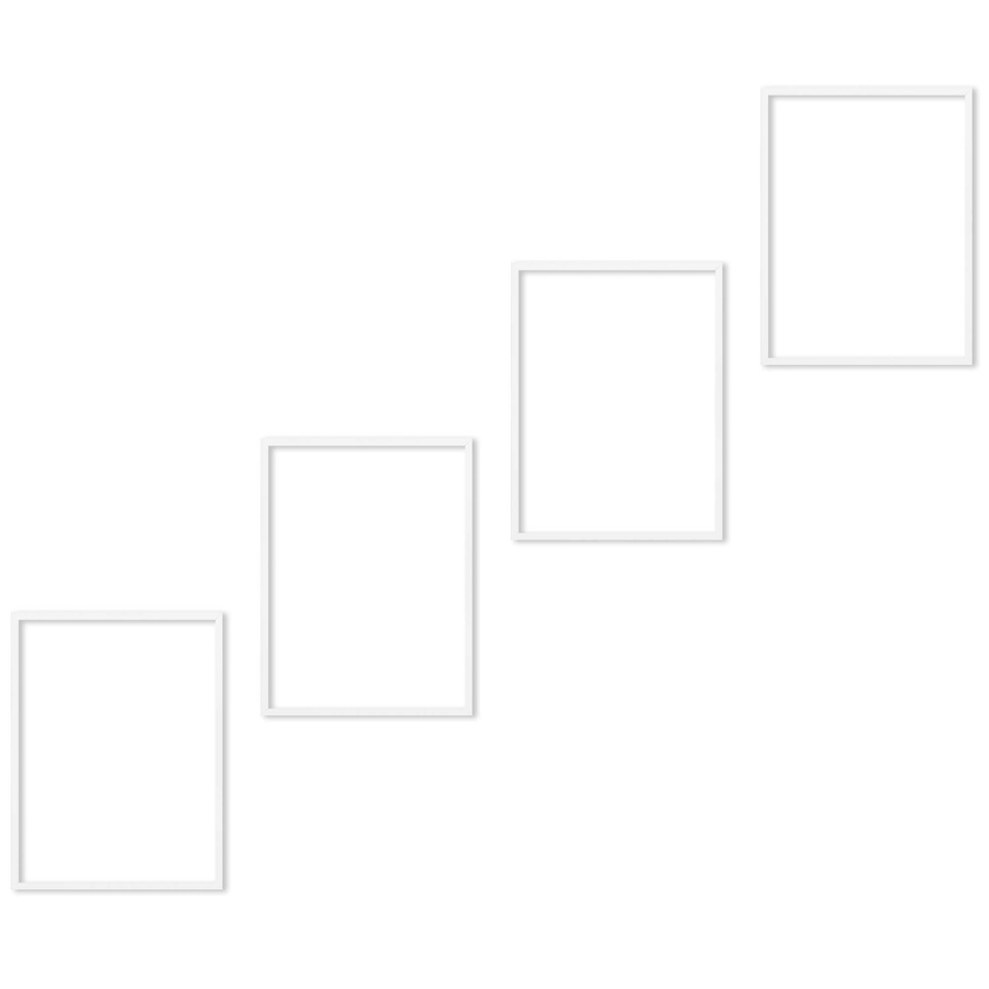 Zestaw ramek PINIA 1 GF0034 R - galeria ramek na 4 zdjęcia