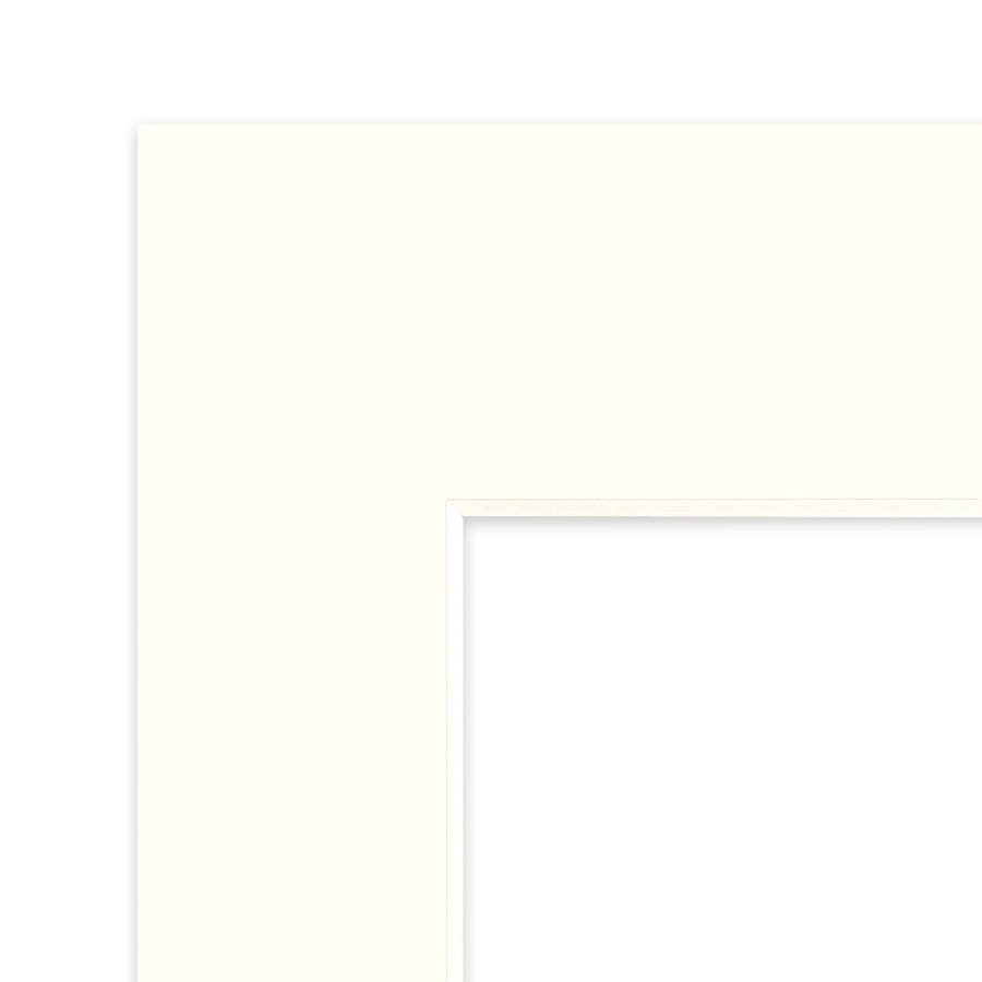 Passe partout 13x18 (10x15) LUCA Q5104 OFF WHITE - BIAŁY