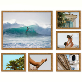 Zestaw dębowych ramek galeria HIT 33 GF0002