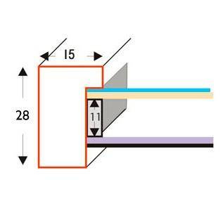 Ramka przestrzenna EXPO 3D Biała 13x18 cm (9x13cm)