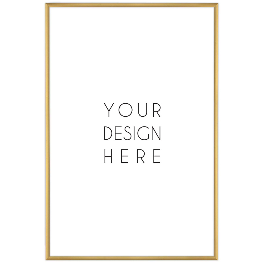 Ramka aluminiowa ROYALL Złota 40x60 cm