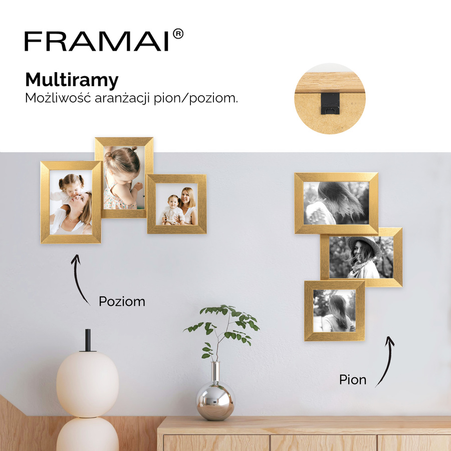 Multirama MULTI HEN Z ramka na zdjęcia