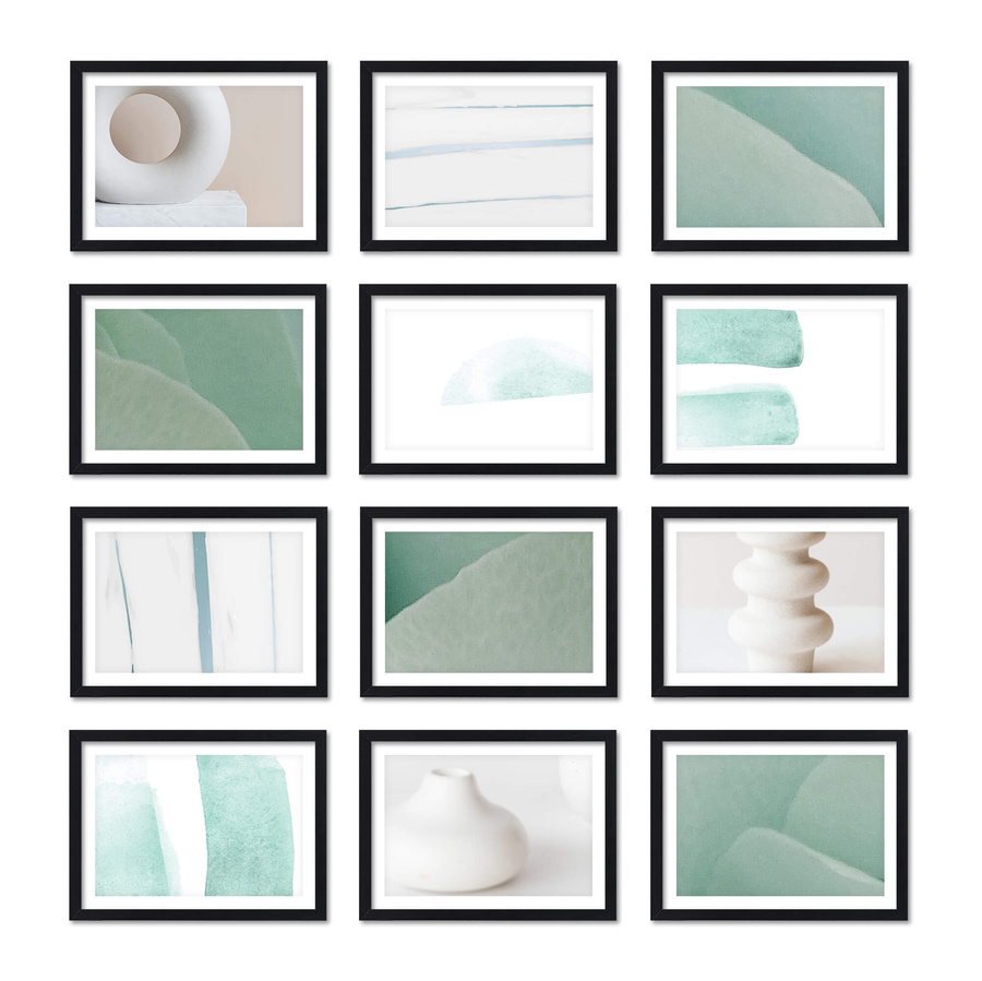 Zestaw ramek PINIA 2 GF0019 - galeria ramek na 12 zdjęć