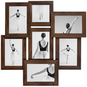 Multirama brązowa MULTI  HEN 4 na 7 zdjęć ramka na zdjęcia
