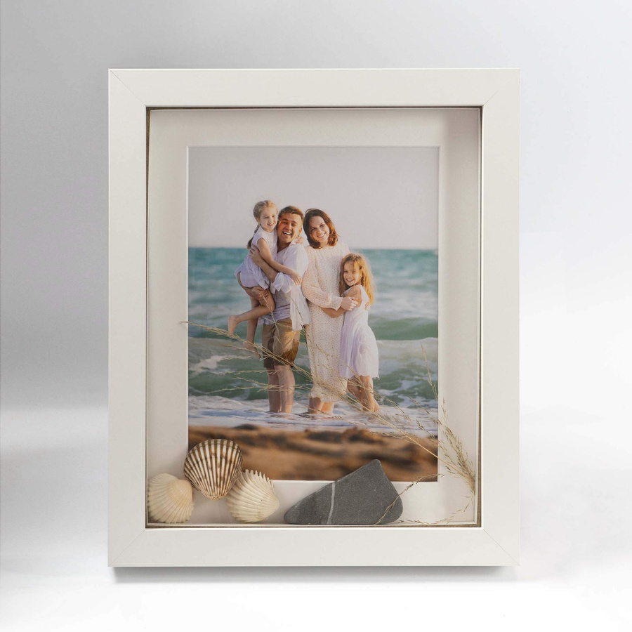 Ramka przestrzenna EXPO 3D MAX Biała 21x30 cm (15x21cm)