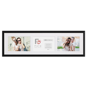 Ramka drewniana galeria passe-partout Black 15x52 - kolor czarny