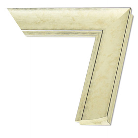 Rama do obrazów, zdjęć i luster na wymiar LUCA #2104. Nowoczesna oprawa sima srebro szampańskie