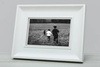 Ramka drewniana SALETTI 2125, klasyczna fotoramka na zdjęcia, plakaty lub obrazy - kolor biały