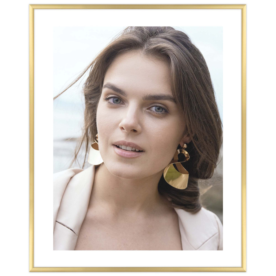 Ramka aluminiowa ROYALL Złote 40x50 cm