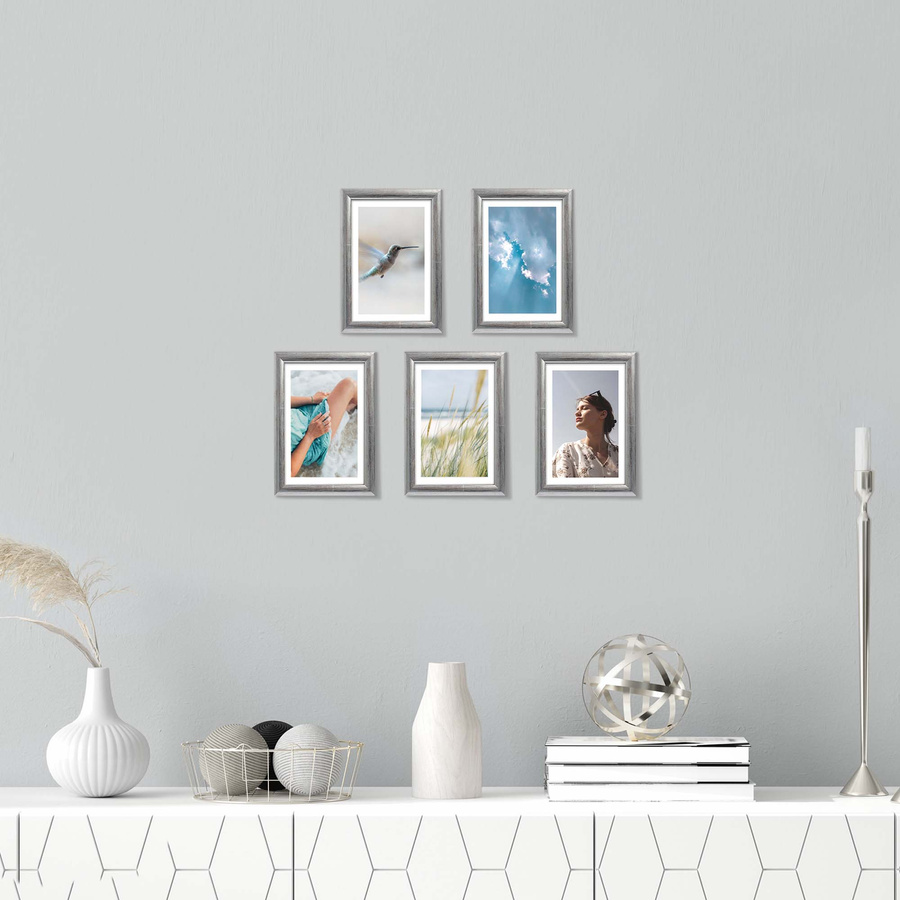 Pakiet ramek drewnianych 5 szt. HIT 1 S 5SZT 15x21 cm