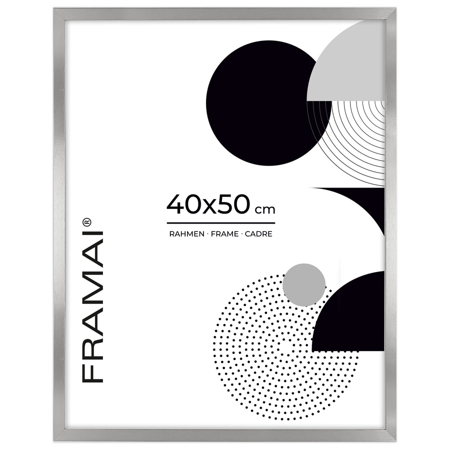 Srebrna ramka HEN S 40x50 cm