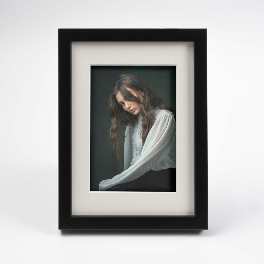 Ramka przestrzenna EFEKT 3D 2 Czarna 13x18 cm (9x13cm)