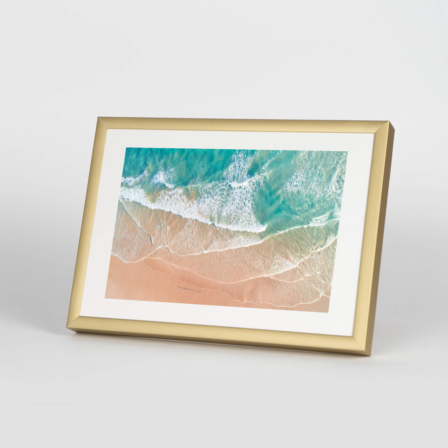 Ramka aluminiowa ROYALL Złote 15x20 cm