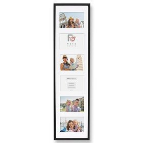 Ramka drewniana galeria passe-partout Black 20x80 - kolor czarny