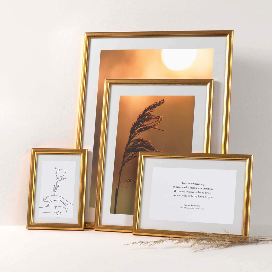 Pakiet ramek drewnianych 5 szt. DRWA F Z PAK 30x40 cm