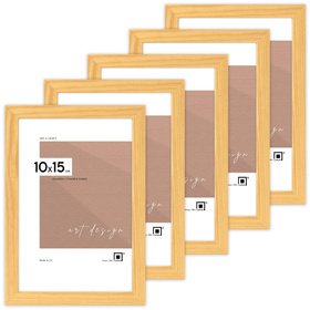 Zestaw ramek drewnianych PINIA 3340 PAK 5 szt. - kolor naturalna sosna