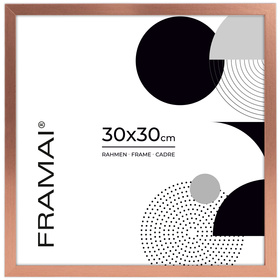 Miedziana ramka na zdjęcia LUX M w rozmiarze 30x30 cm