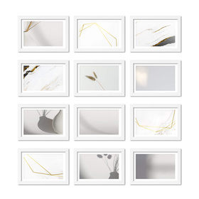 Zestaw ramek  PINIA 1 GF0026 - galeria ramek na 12 zdjęć