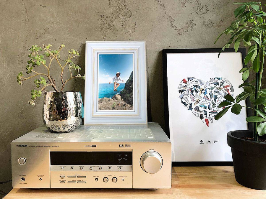 Ramka drewniana MAROTTA 2815, fotoramka na zdjęcia, plakaty lub obrazy - kolor biały, przetarcia