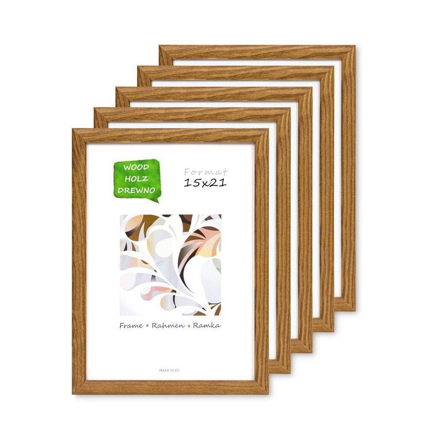 Pakiet ramek drewnianych 5 szt. HIT 33 21x30 cm