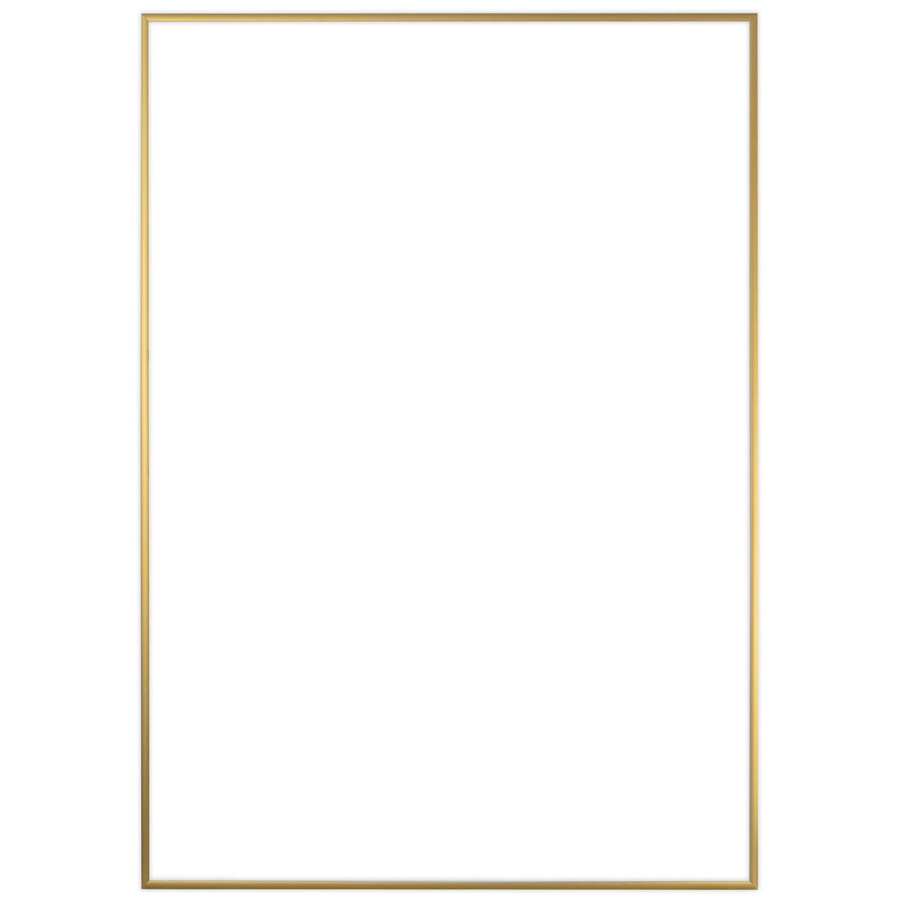 Ramka aluminiowa ROYALL Złota 70x100 cm