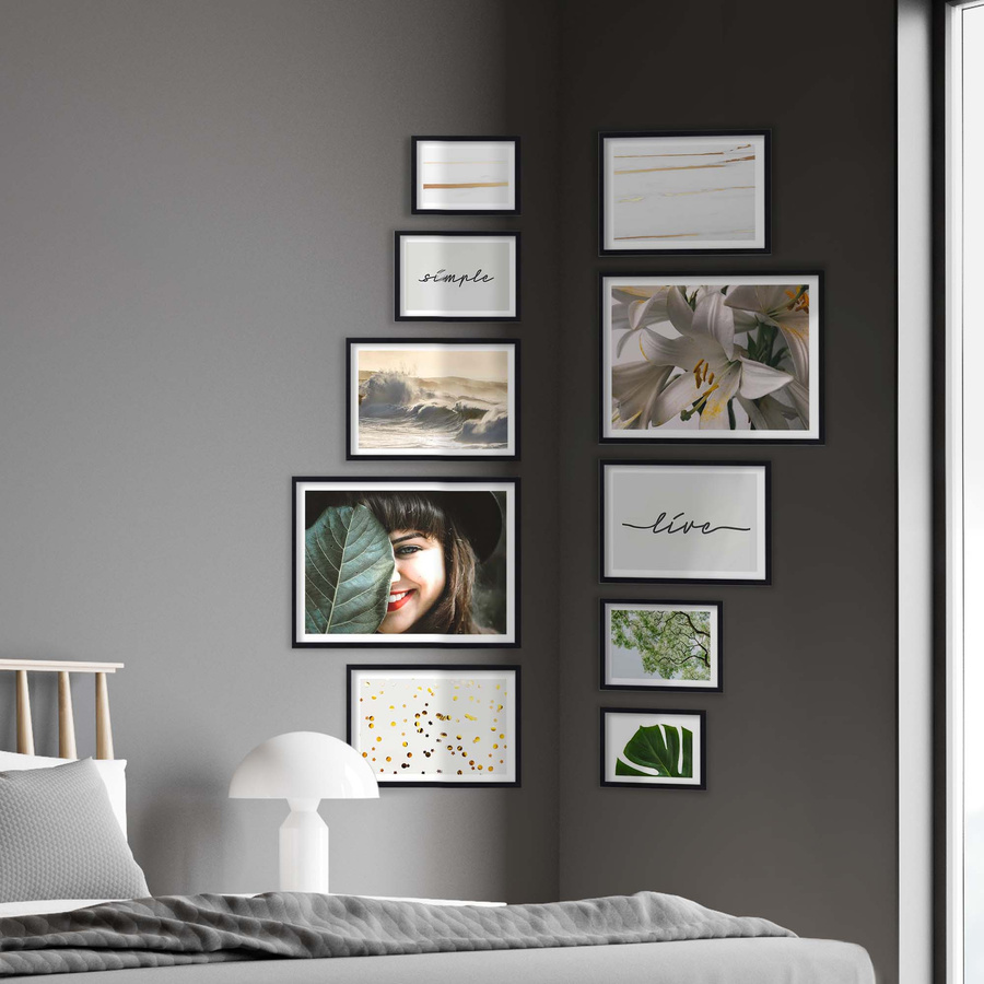 Zestaw ramek PINIA 2 GF0039 - galeria ramek na 10 zdjęć