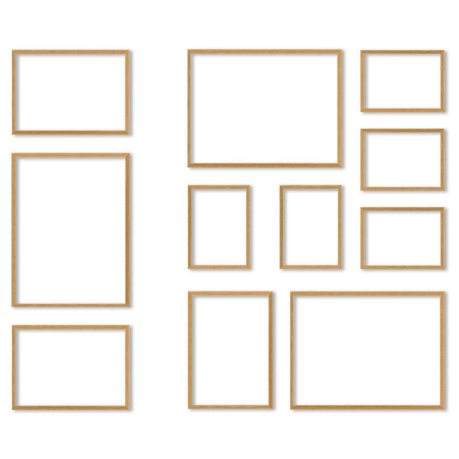 Zestaw ramek PINIA 00 GF0038 - galeria ramek na 11 zdjęć