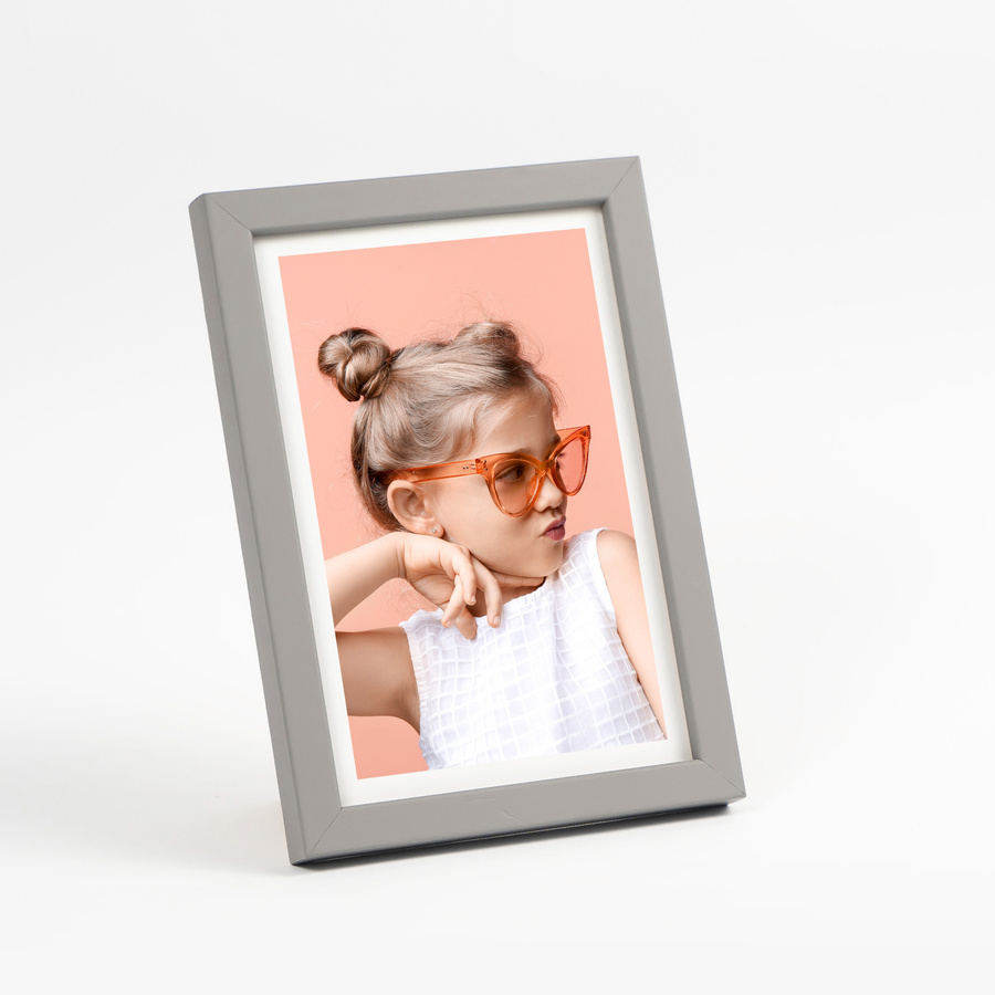 Zestaw ramek drewnianych PINIA 2690 PAK 5 szt. - kolor szary