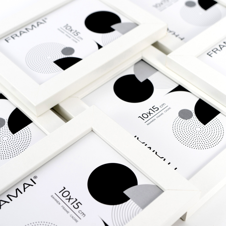 Multiramka MULTI HEN biała ramka na zdjęcia