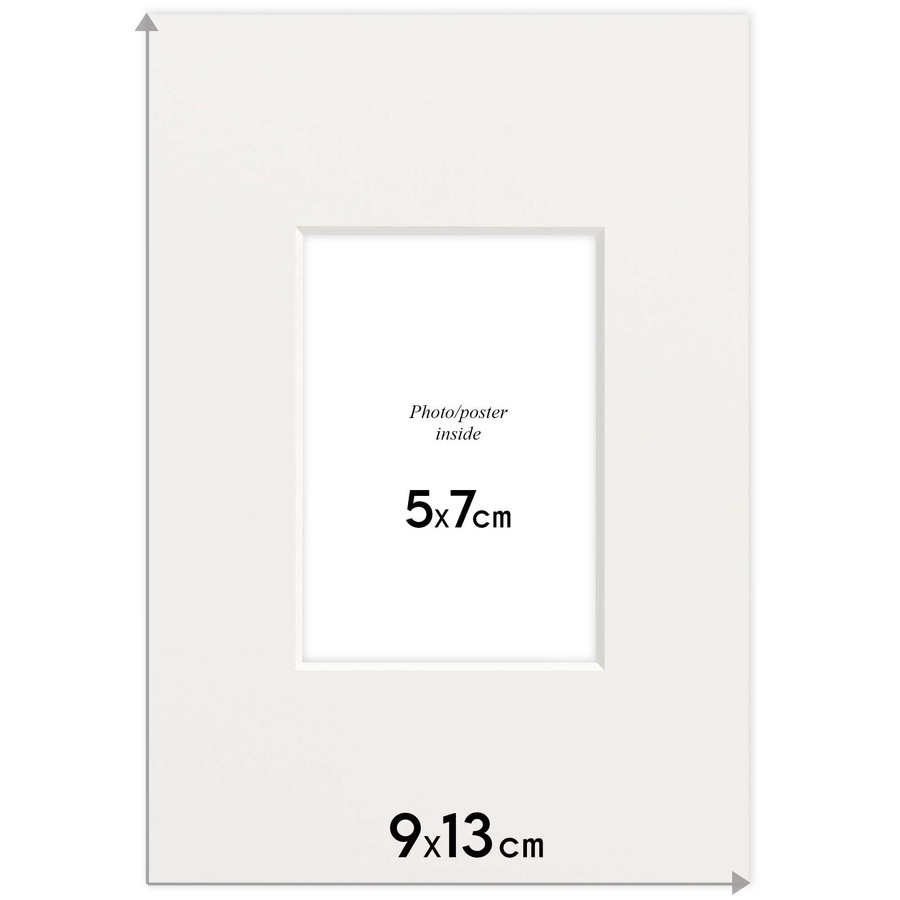 Passe partout 9x13 (5x7) SZARY MGLISTY- FOG - LUCA Q5303